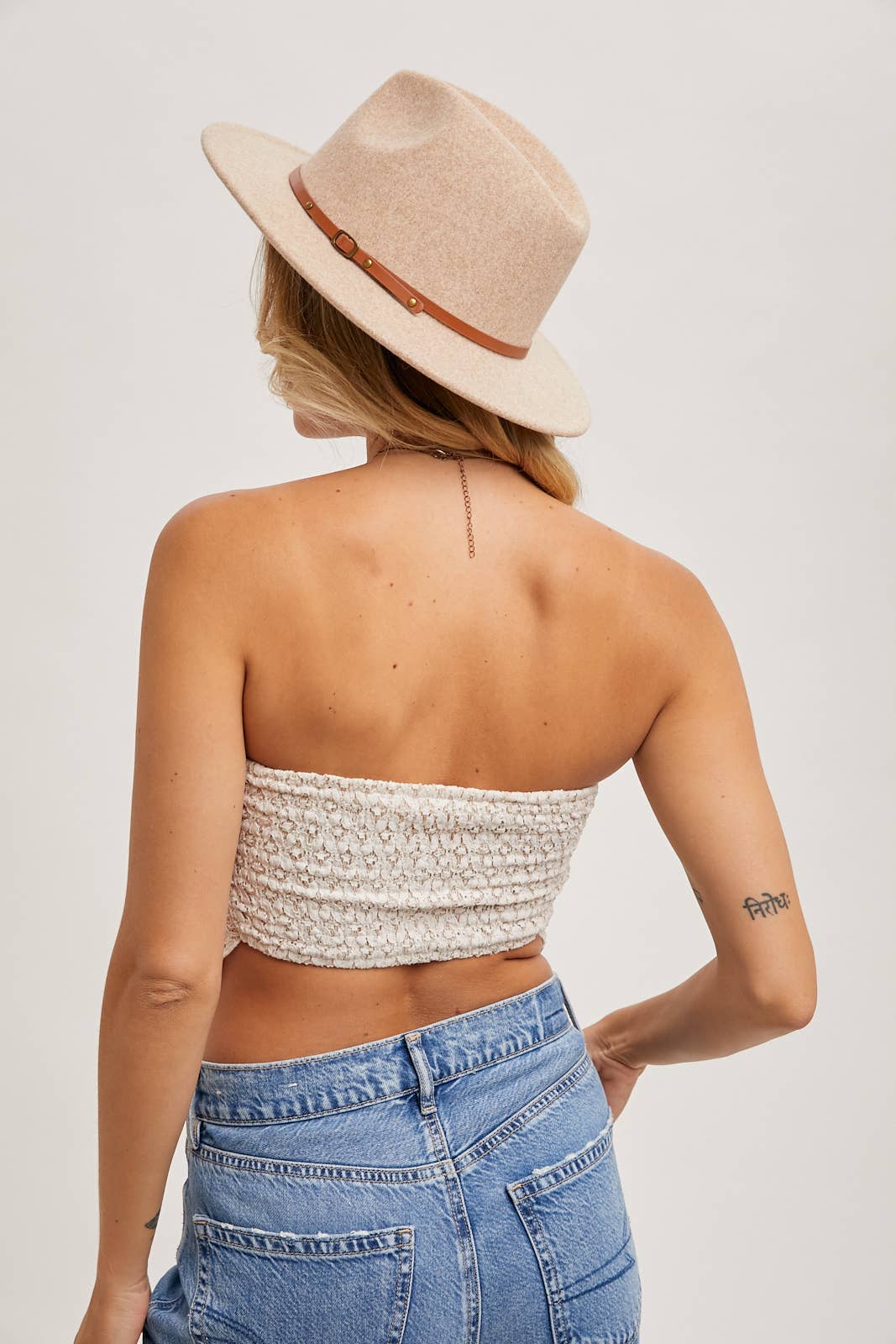 LACE BANDANA TOP