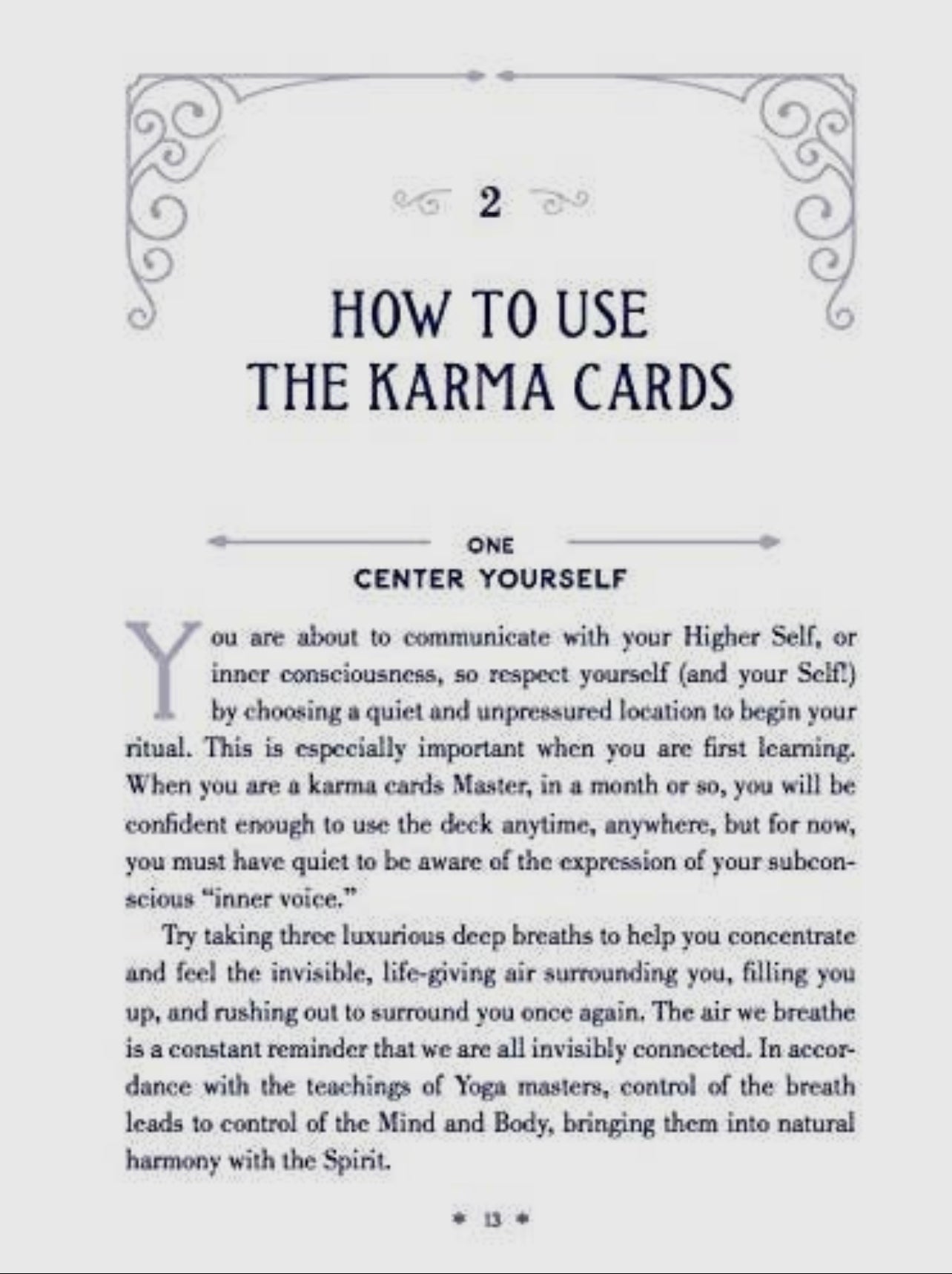 Karma Cards Deck