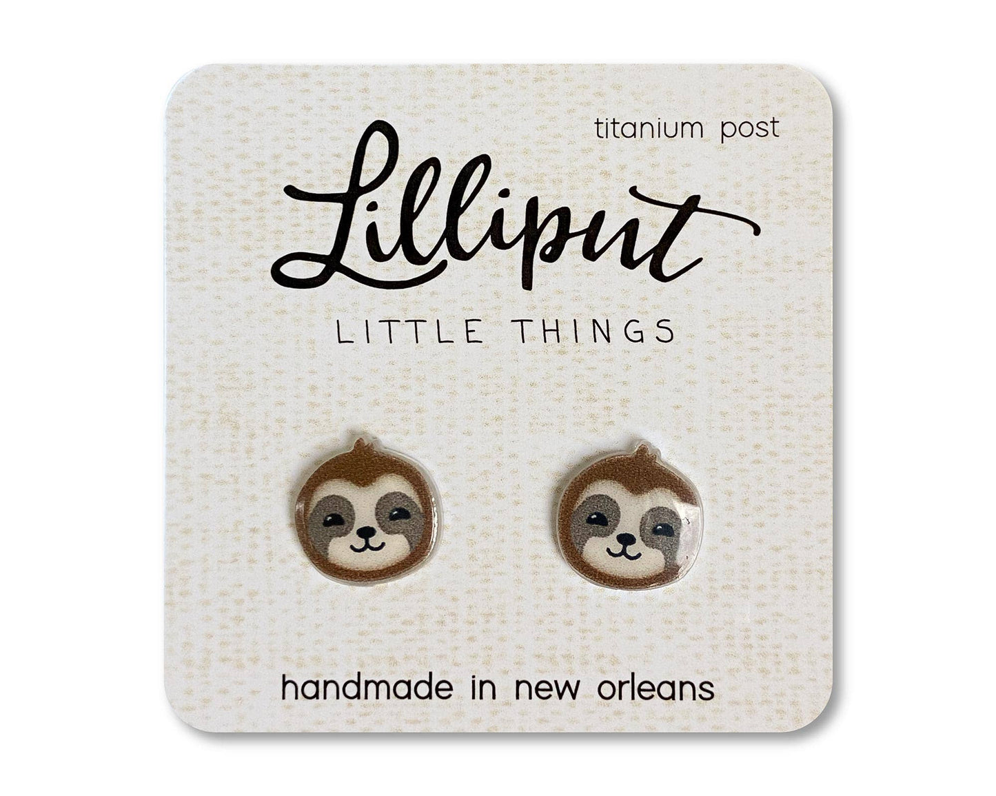 Sloth Earrings